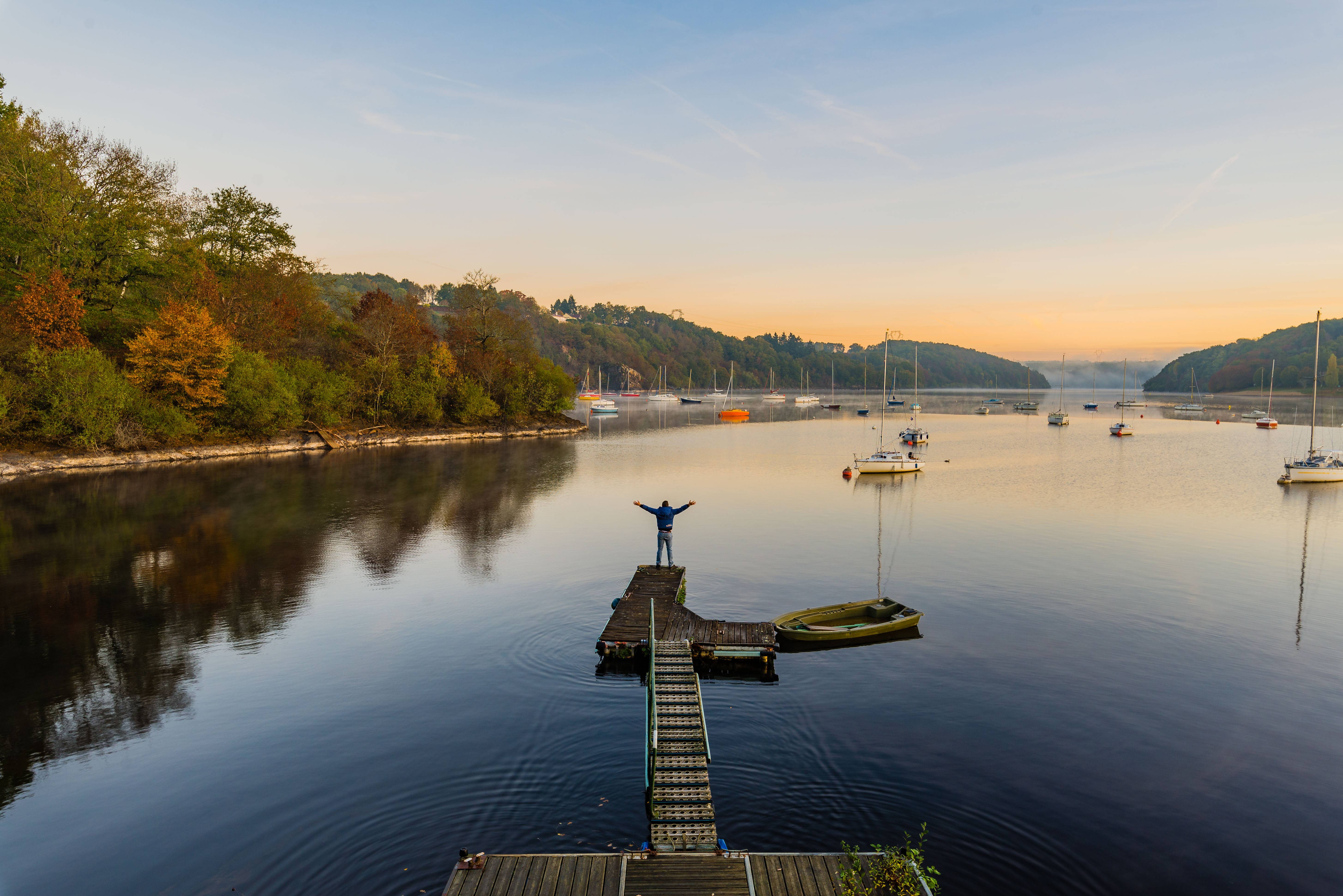 Photo de Entre lac et forêt